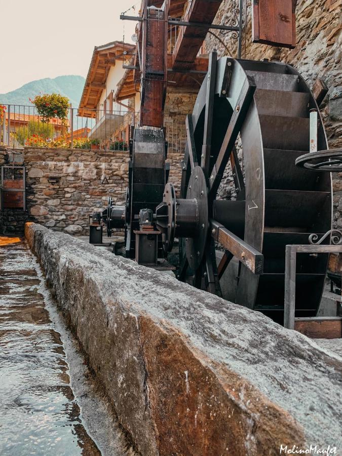 Il Fienile - Lake Como Heritage Home In Molino Maufet Watermill - Lake View Terrace Colico Eksteriør bilde