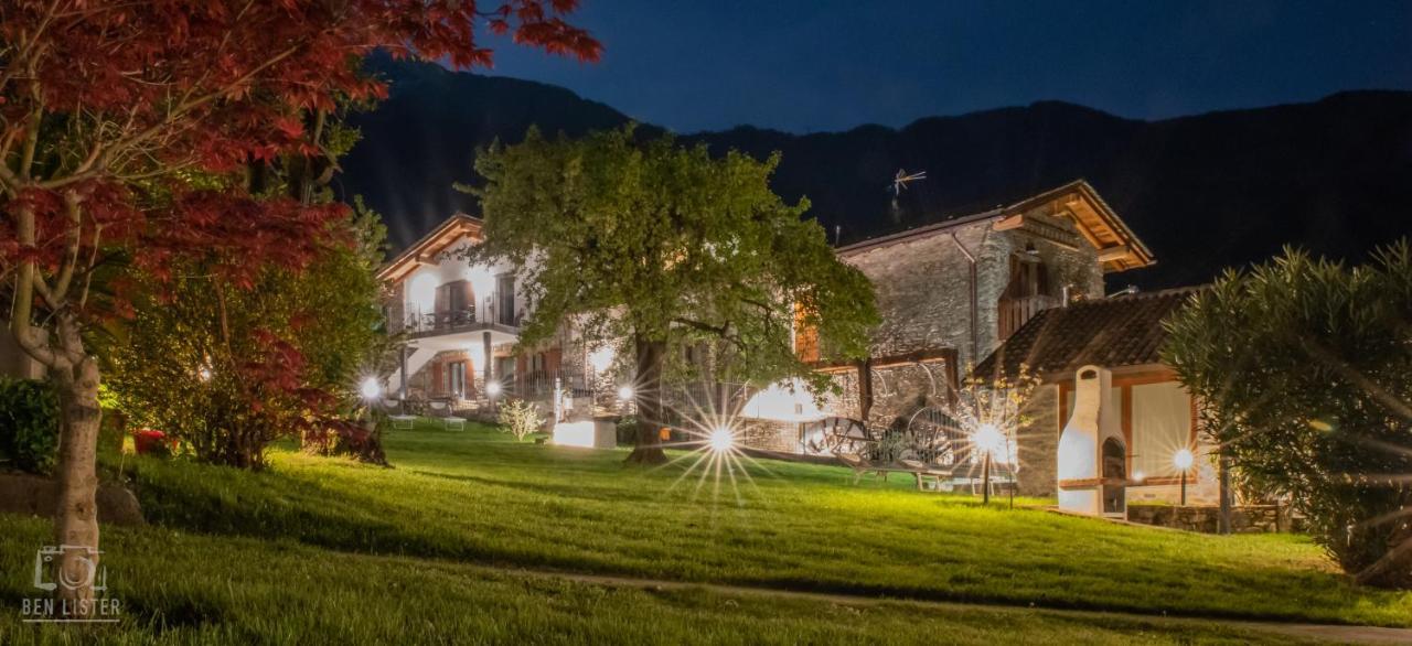 Il Fienile - Lake Como Heritage Home In Molino Maufet Watermill - Lake View Terrace Colico Eksteriør bilde